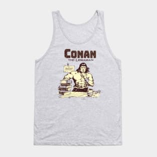 Conan the Librarian Alt Vertion Tank Top